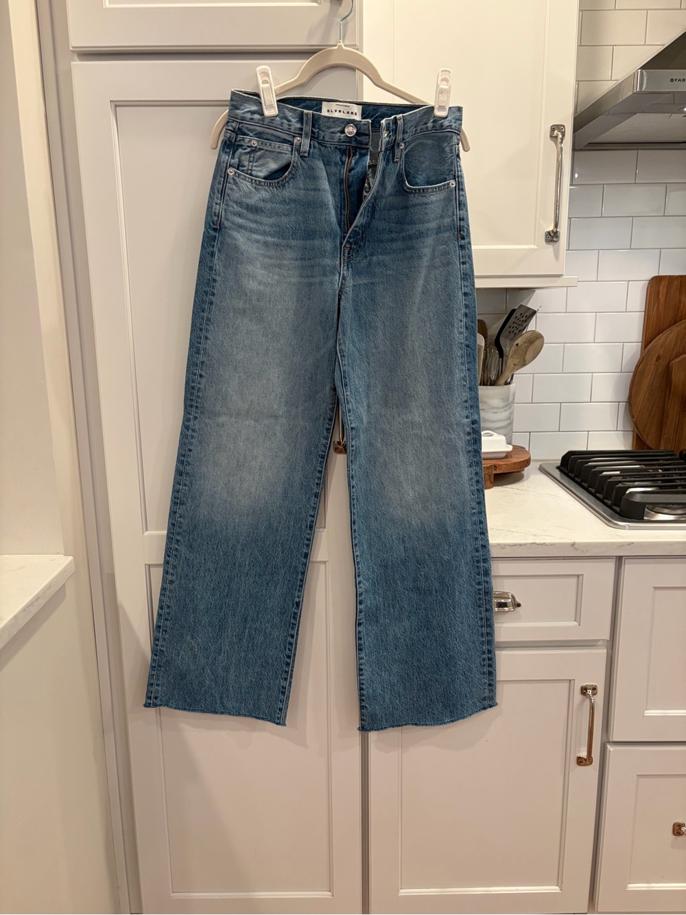 SLVRLAKE Grace Women’s Light Blue Wide-Leg Jeans